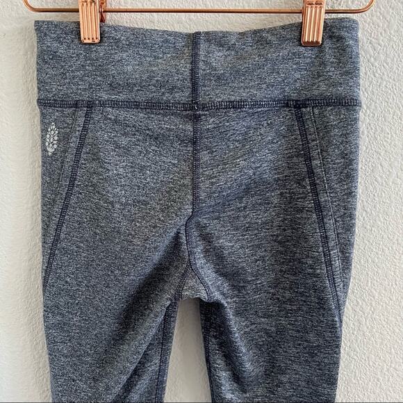 Free People Movement Heathered Open Side Detail Active Workout Pants Tights XS - Picture 4 of 10
